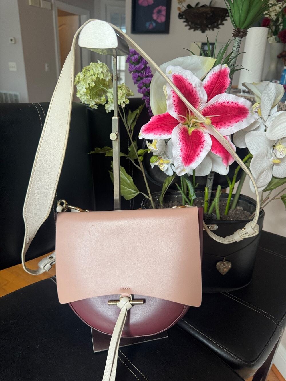 Thacker New York Fran COLOUR BLOCK Crossbody Purse (800